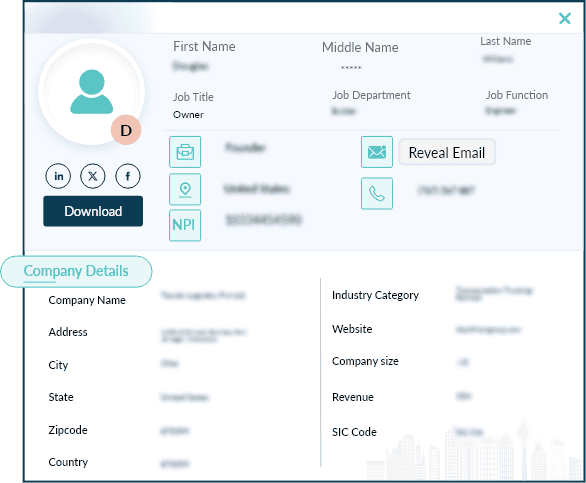 ReachStream is the best B2B leads database software.