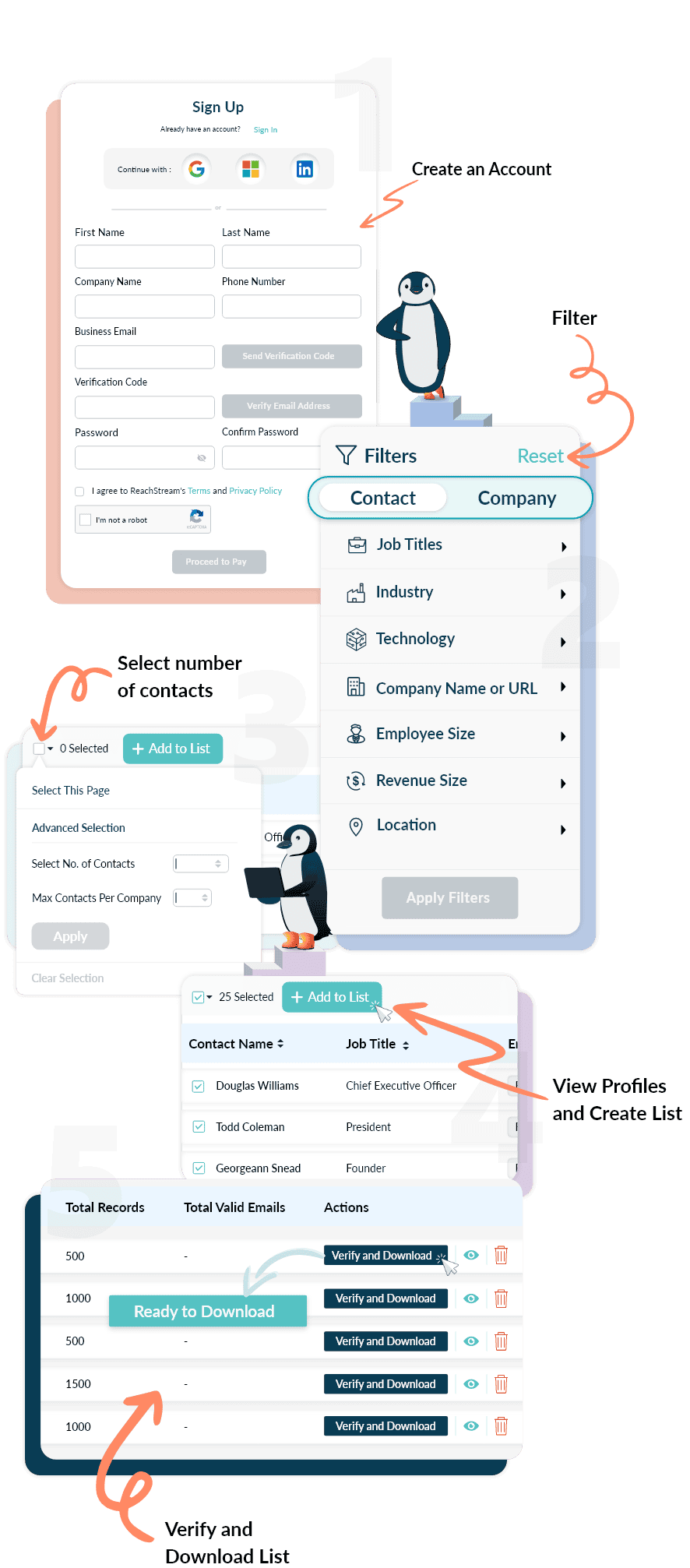 Generate leads with ReachStream