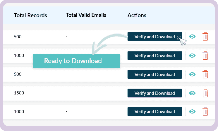 Verify and Download List